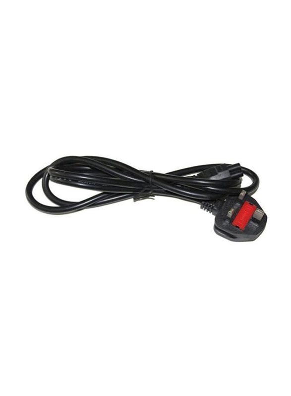 Dell Laptop Power Cable with EU Plug, Black/Red