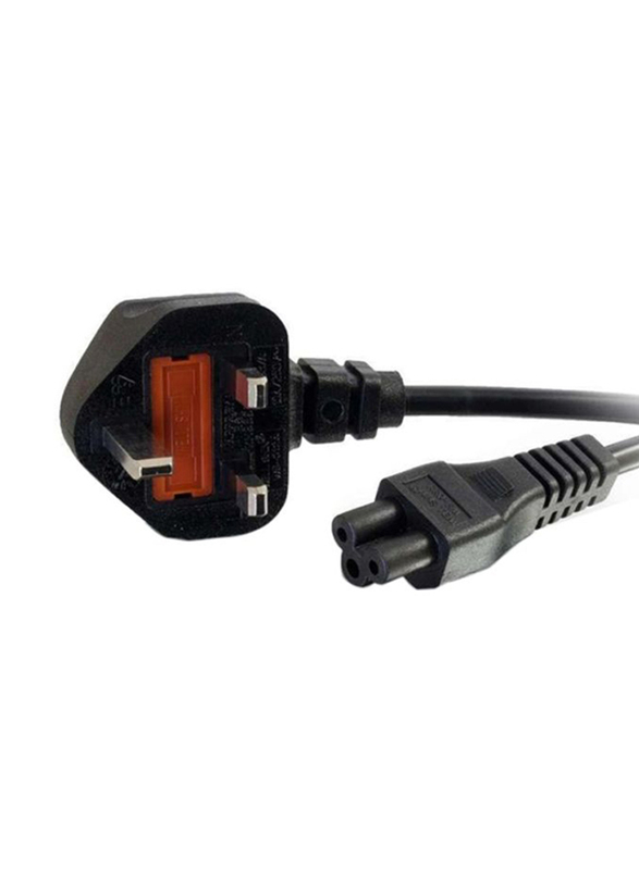 Dell Laptop Power Cable with EU Plug, Black/Red