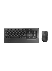 Rapoo X1960 Wireless Keyboard and Mouse Combo, Black