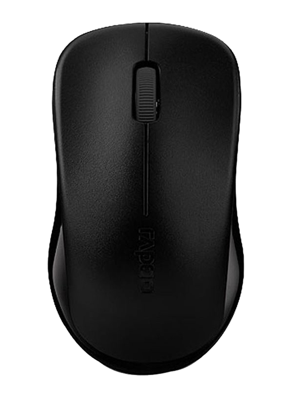 Rapoo 1620 Wireless Optical Mouse, Black