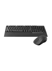 Rapoo X1960 Wireless Keyboard and Mouse Combo, Black