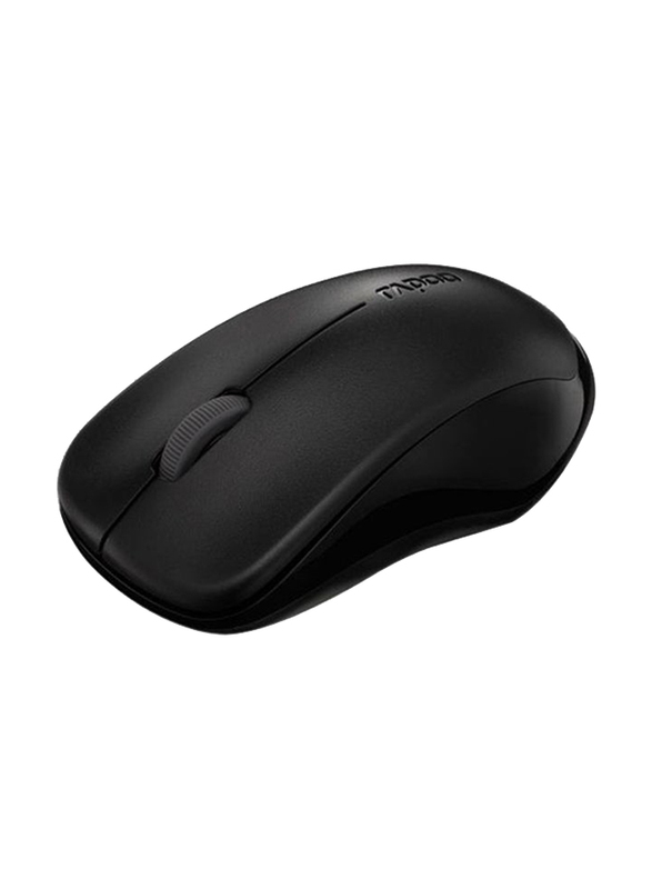 Rapoo 1620 Wireless Optical Mouse, Black