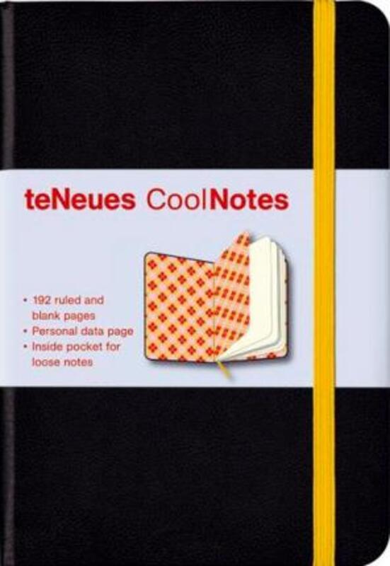 Cool Notes Black/Argyle Orange 9 X 13 cm ,Hardcover By Unknown